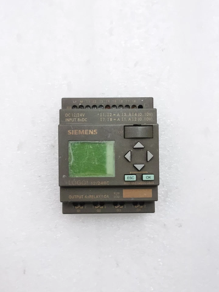 Siemens 6ED1052-1MD00-0BA6 12/24RC Logo 6ed10521md000ba6 Used Working Free Ship